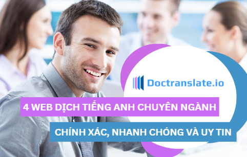 Dịch tiếng anh chuyên ngành